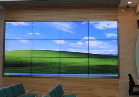 河池液晶拼接屏的另类用法。